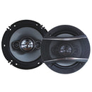 VOYZ 6.5-Inch 3-Way Coaxial Car Speakers - 375W Pair