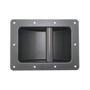 Miyako Recessed Speaker Cabinet Metal Handle 9 X 7" (Black) 21-823