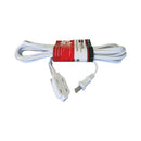 Miyako 15FT.16AAAAAWG, Indoor Extension Cord, White, 3POWER Outlets Full Color AC-15