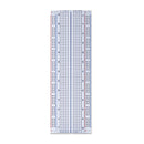 MIYAKO Breadboard 630 Tie-points Solderless Prototype for Arduino 4 Distribution Strips 16 X 5.4 X 0.85 inch Prototyping Boards with Aluminum Plate (EIC-102)