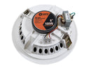 VOYZ Ceiling Speaker 8" Inches 100W with 1" Titanium Tweeter - in Ceiling/in Wall Flush Mount System with Transformer, White (MS-808T)