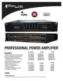 feur fu a14k k series tour grade amplifier