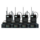 FEUR FU-IE8.4 UHF Quad Channel DSP In-Ear Monitor System 100 Channel