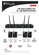 feur fu ie8 4 4 channel in ear monitor system