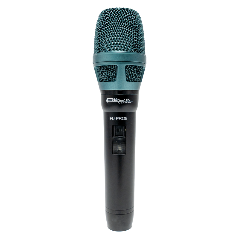 SERIE FU-PRO Professional Dynamic Cardioid Vocal Microphone – Premium Handheld Mic for Live Performance, Studio Recording, Karaoke & Public Speaking