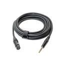 FEUR FU-TPSL17 Tour Pro 1/4 Inch Plug to XLR Female 100% Copper Audio Cable