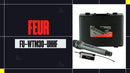 FEUR FU-WTM30-UHF Wireless Handheld Microphone – 30-Channel, Noise Suppression, Rugged Design, Long Battery Life