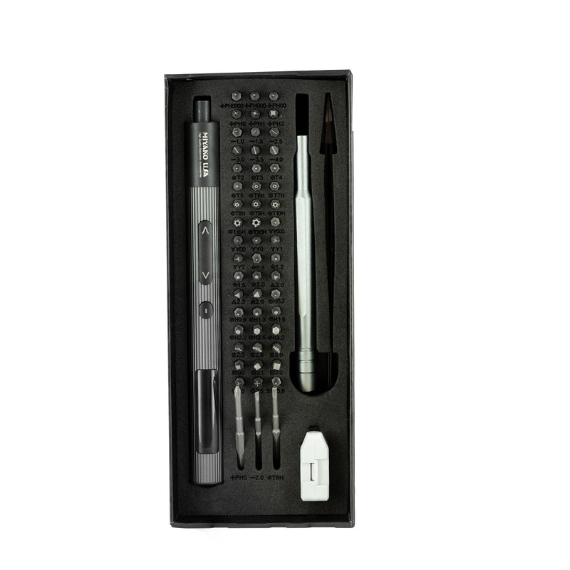 Miyako 58-in-1 Electric Precision Screwdriver Set – All-in-One Tool Kit for Electronics & Repairs