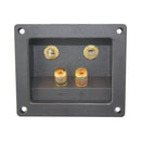 Miyako Square Speaker CUP, with 2 Banana Jacks AND 2 1/4" Mono J NB-518