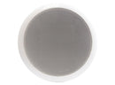 VOYZ Ceiling Speaker 8" Inches 100W with 1" Titanium Tweeter - in Ceiling/in Wall Flush Mount System with Transformer, White (MS-808T)