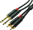 VOYZ VZ-N262 Dual RCA to Dual 1/4" Audio Cable product photo