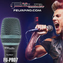 SERIE FU-PRO Professional Dynamic Cardioid Vocal Microphone – Premium Handheld Mic for Live Performance, Studio Recording, Karaoke & Public Speaking